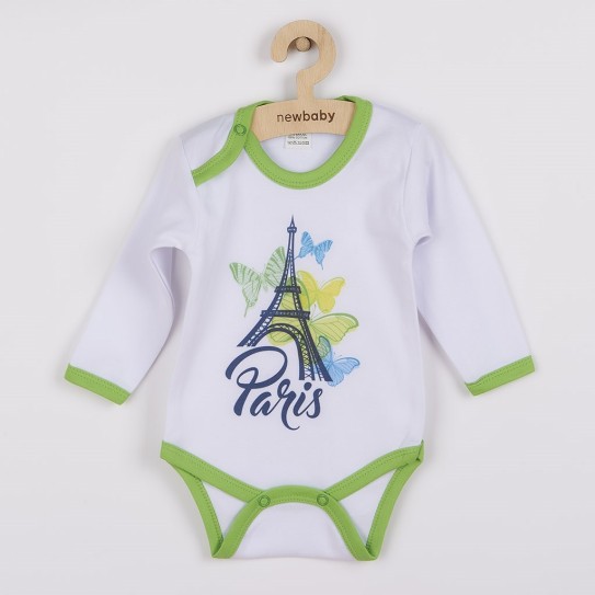 Kojenecké body s dlouhým rukávem New Baby Towns...