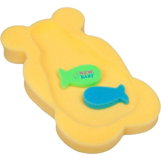 Pěnová podložka maxi New Baby medvěd žlutá,...