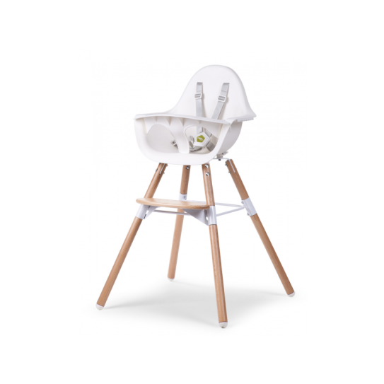 Židlička 2v1 Evolu 2 Natural   White